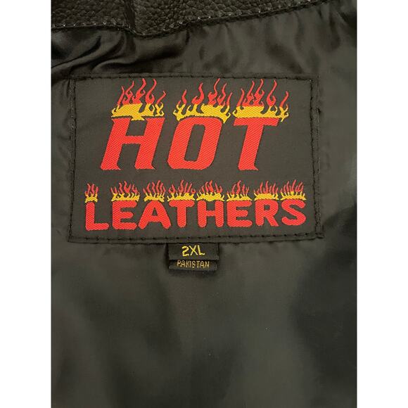 Hot Leathers Side-Laced Biker Vest β Concealed Carry β 2XL - Picture 8 of 8